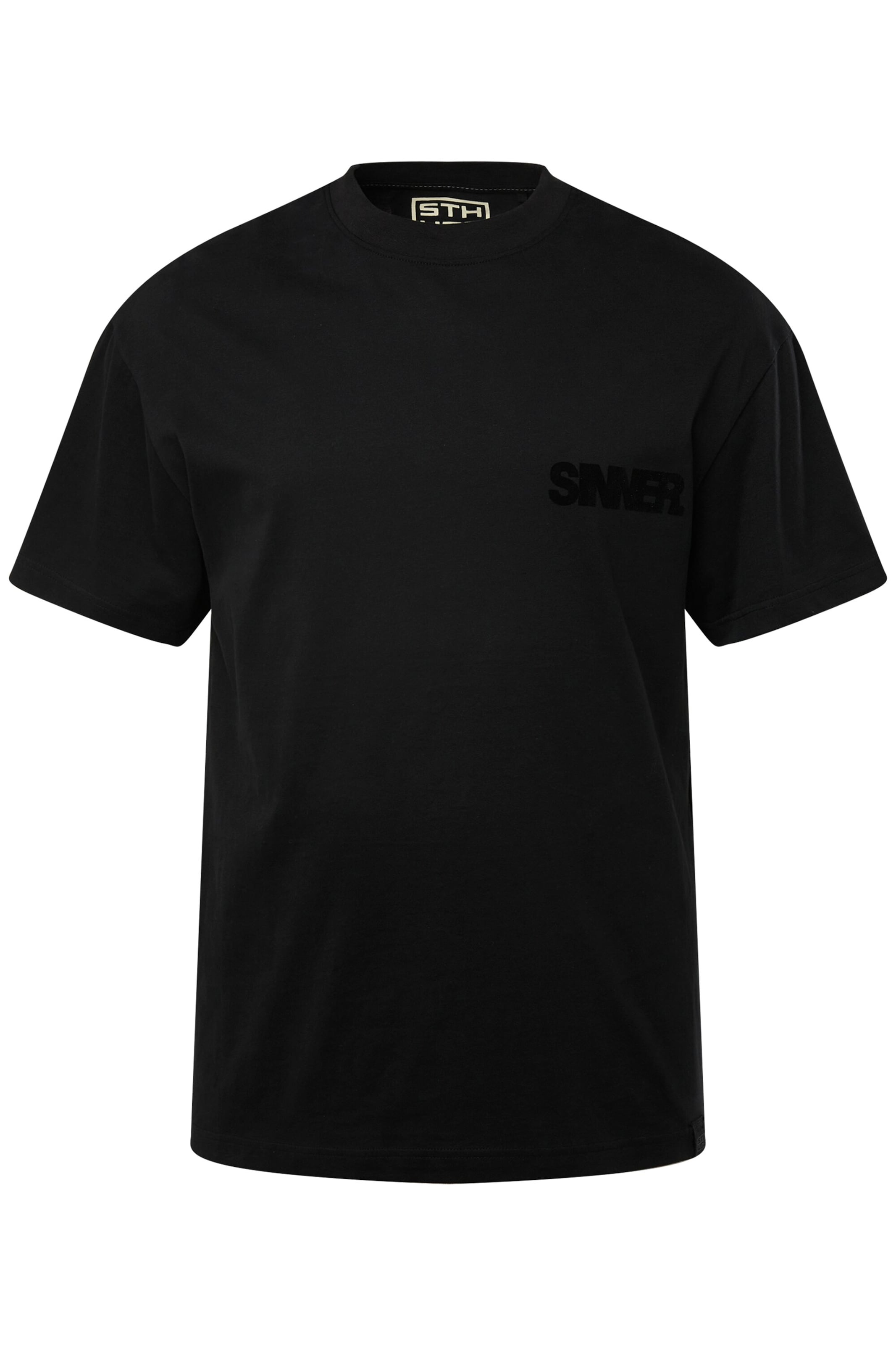 STHUGE Shirt in Zwart: voorkant