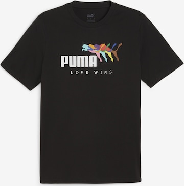 PUMA Functioneel shirt in Zwart: voorkant