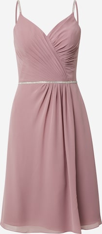 MAGIC NIGHTS Cocktail Dress in Purple: front