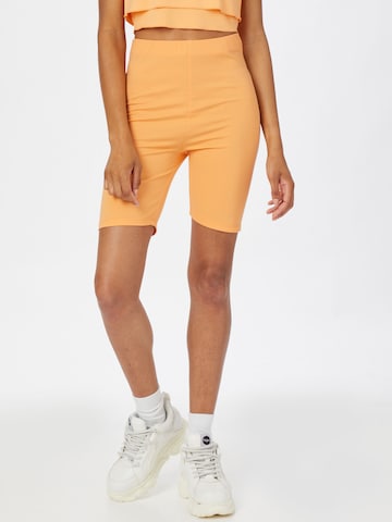 Skinny Leggings 'Lenni' SHYX en orange : devant