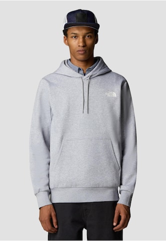 THE NORTH FACE Sweatshirt 'Simple Dome' in Grey: front