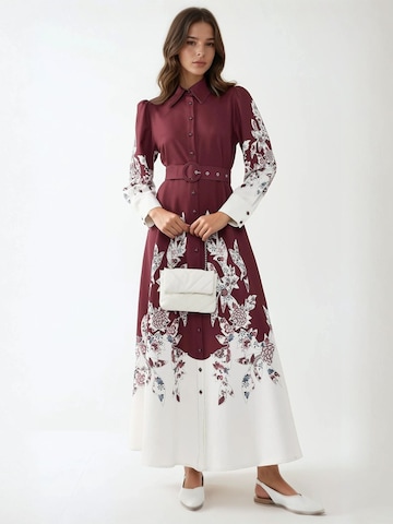 Hiccup Kleid in Rot: Vorderseite