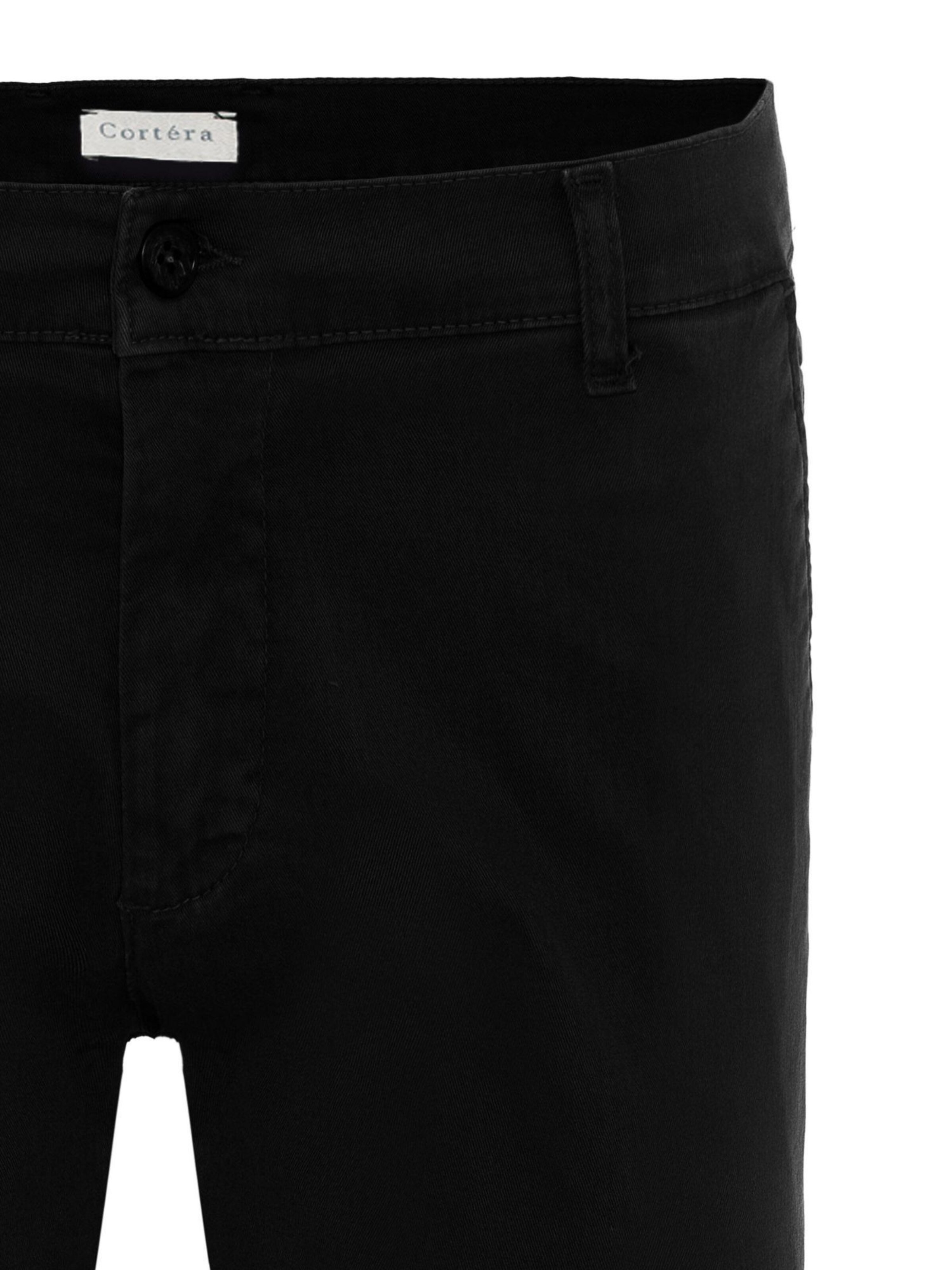 Cortera - regular Pantalón 'Louis' en negro