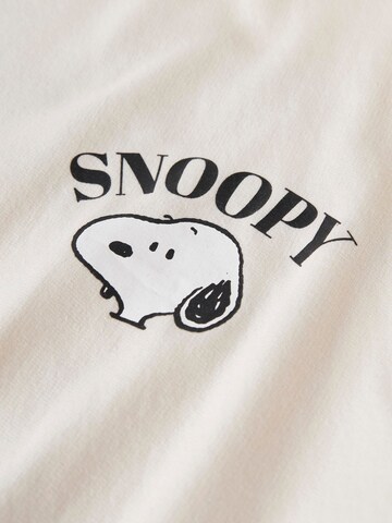 Sweat-shirt TWO SOON en beige