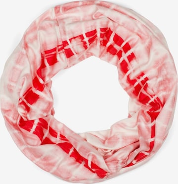 styleBREAKER Schlauchschal 'Loop Schal Batik Streifen' in Orange: Vorderseite