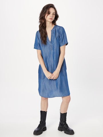 Robe-chemise 'Aminase' Part Two en bleu : devant