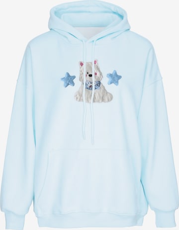 MYMO - Sudadera en azul: frente