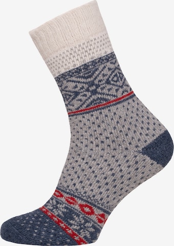 HomeOfSocks Socks 'HOS456' in Blue: front