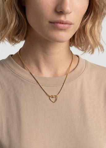 PURELEI Necklace 'Hearts Of Love' in Gold