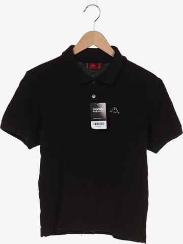 KAPPA Poloshirt XL in Schwarz: predná strana