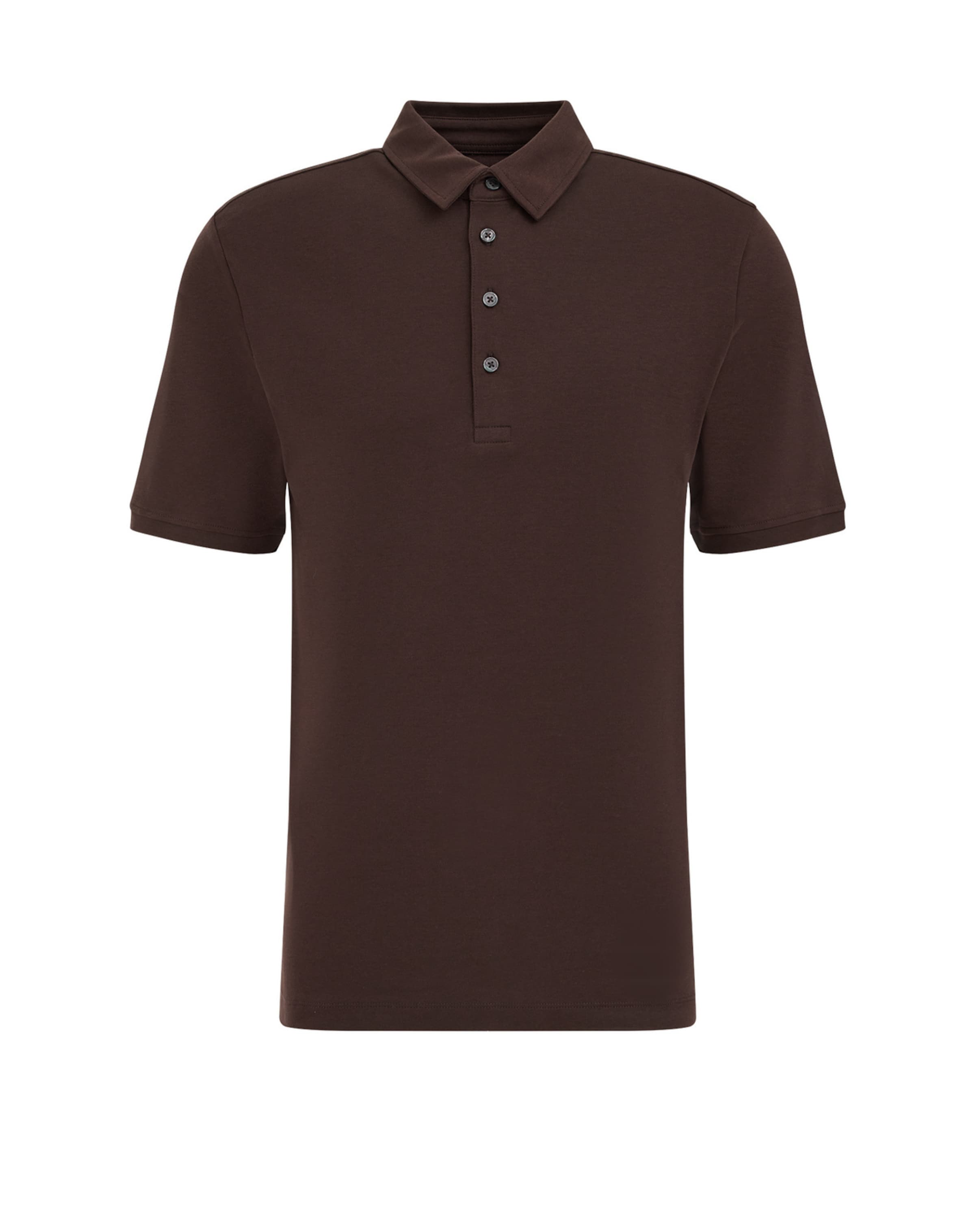 WE Fashion Shirt in Bruin: voorkant