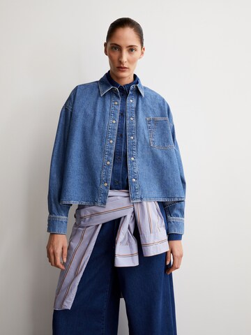 Chemisier 'Nalaani' ARMEDANGELS en bleu