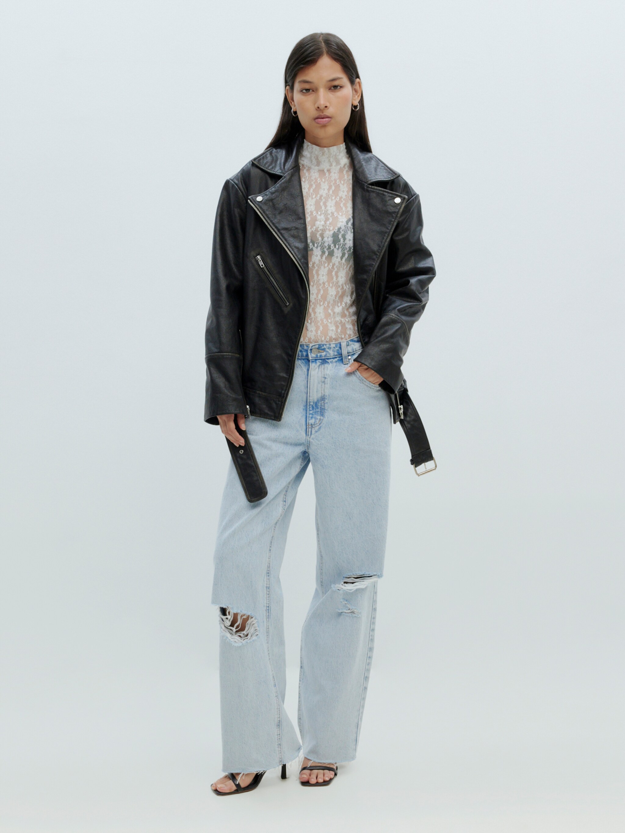 EDITED Producten Shirt 'Manon' Offwhite