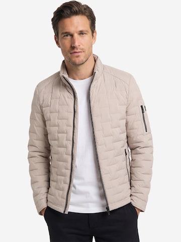 CASAMODA Between-Season Jacket 'Basic' in Beige: front