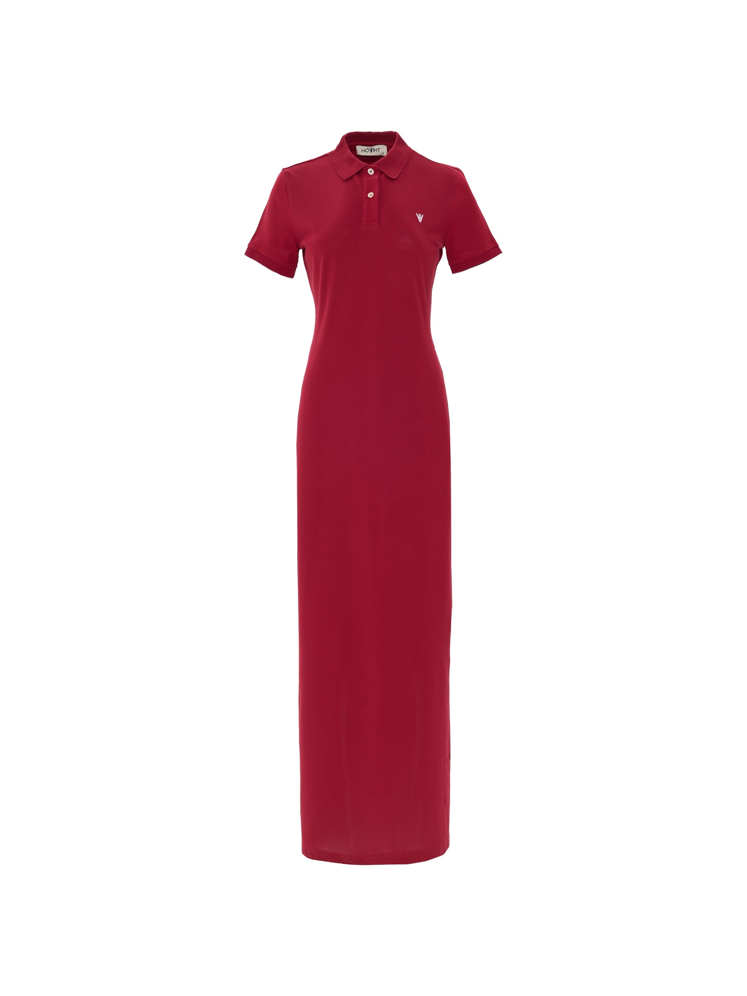 NOWIHT Kleid 'Carmela'‌‌‌‌‌ in Rot: Vorderseite