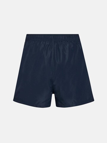 EA7 Emporio Armani Bokserki 'EA7 EMPORIO ARMANI MAN WOVEN BOXER BEACHWEAR Costumi da bagno' w kolorze niebieski