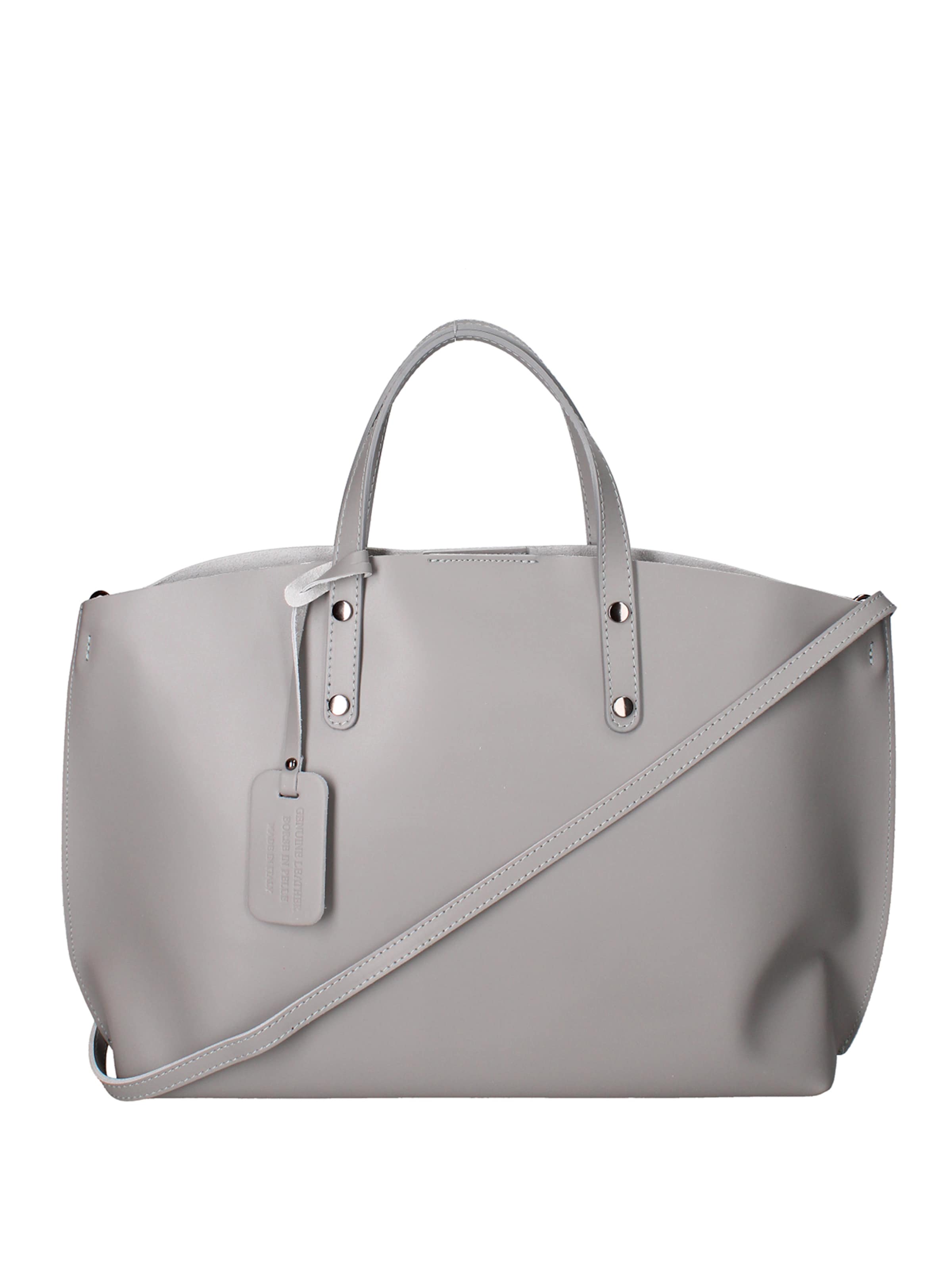 Gave Lux Handtas in Grijs: voorkant