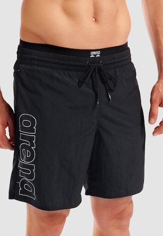 ARENAKupaće hlače 'ELASTIC BAND BEACH BOXER' - crna boja