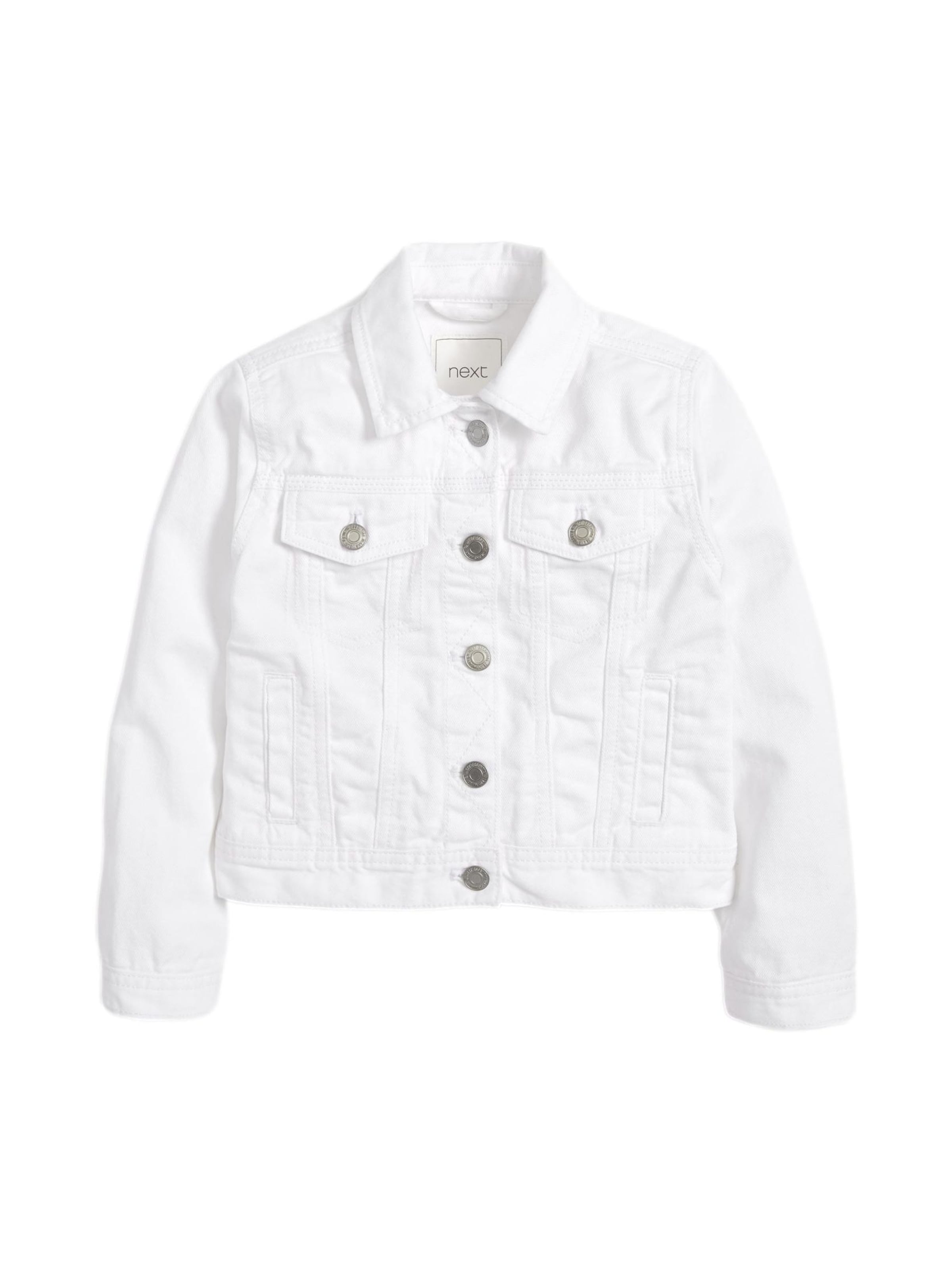 Next Prehodna jakna | bela barva: sprednja stran