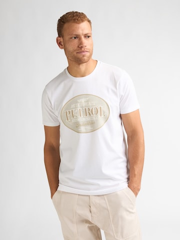 Petrol Industries Shirt in White: front