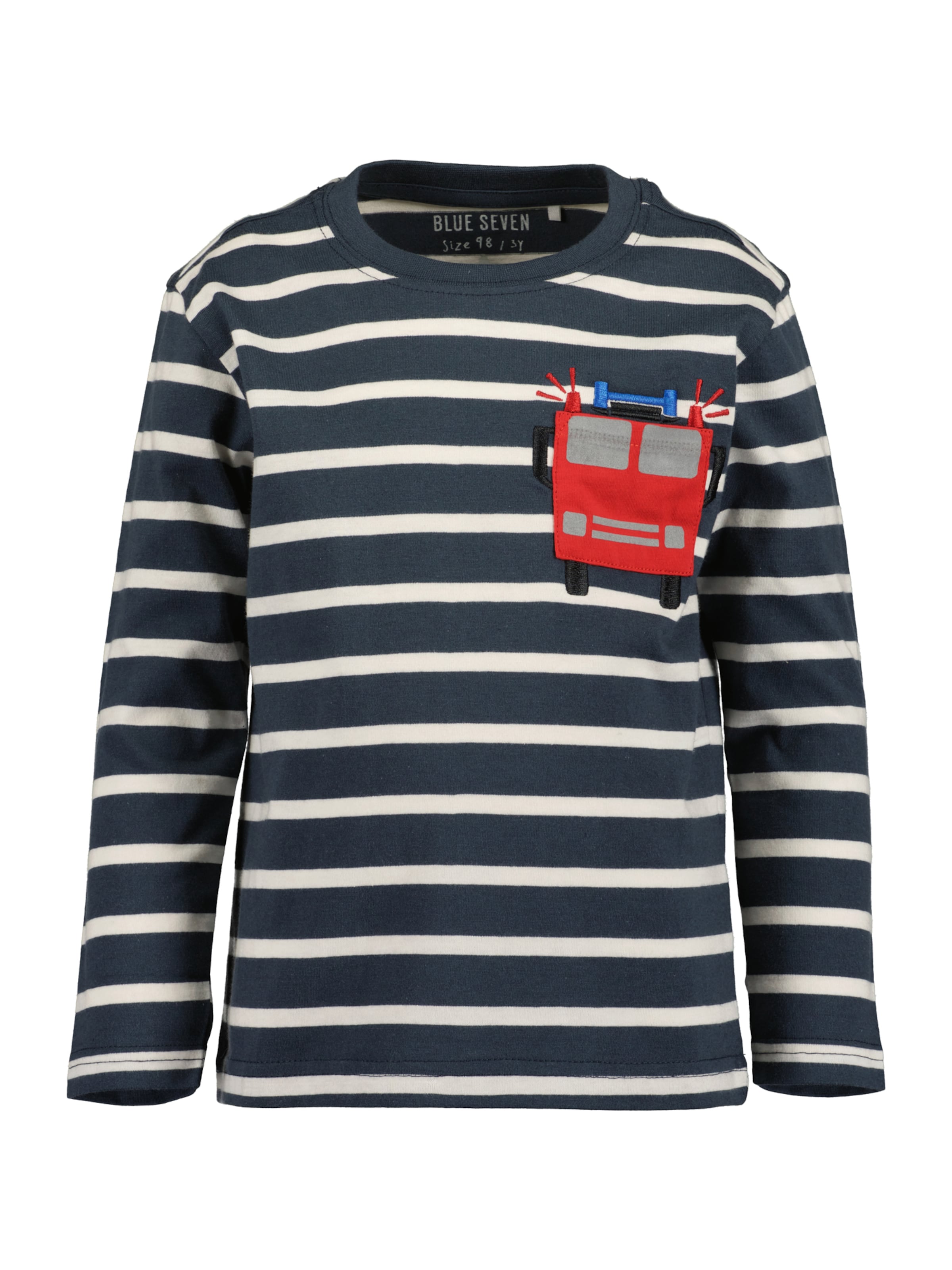 BLUE SEVEN Tričko - Modrá: predná strana