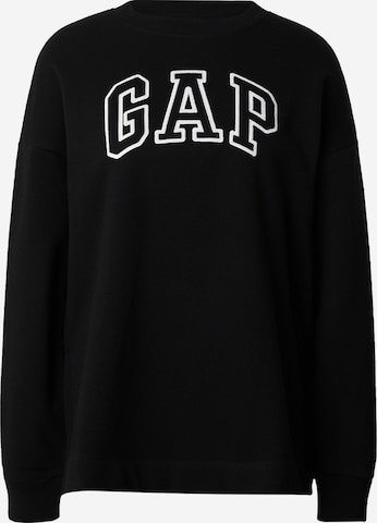 melns GAP Sportisks džemperis: no priekšpuses