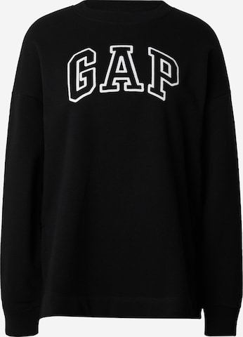 Sweat-shirt GAP en noir : devant