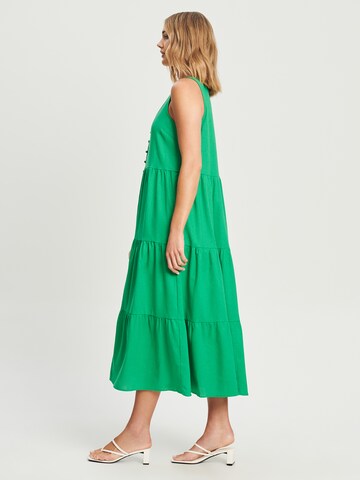 Calli Summer Dress 'Edwina' in Green