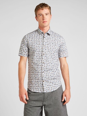 Matinique Regular Fit Hemd 'Trostol' in Grau: Vorderseite