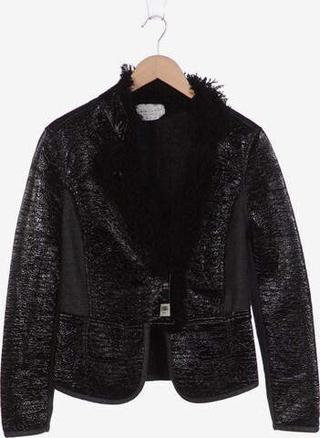 Elisa Cavaletti Jacket & Coat in S in Black: front