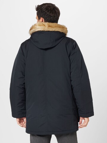 LEVI'S ® Winterparka 'Prescott Parka' in Zwart