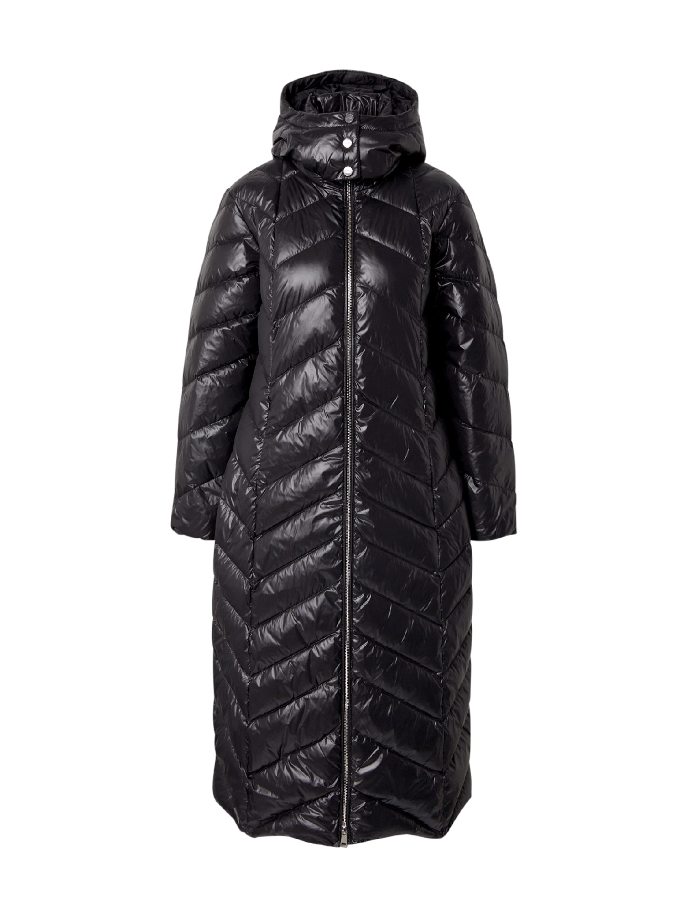 Manteau d’hiver Liu Jo en noir : devant