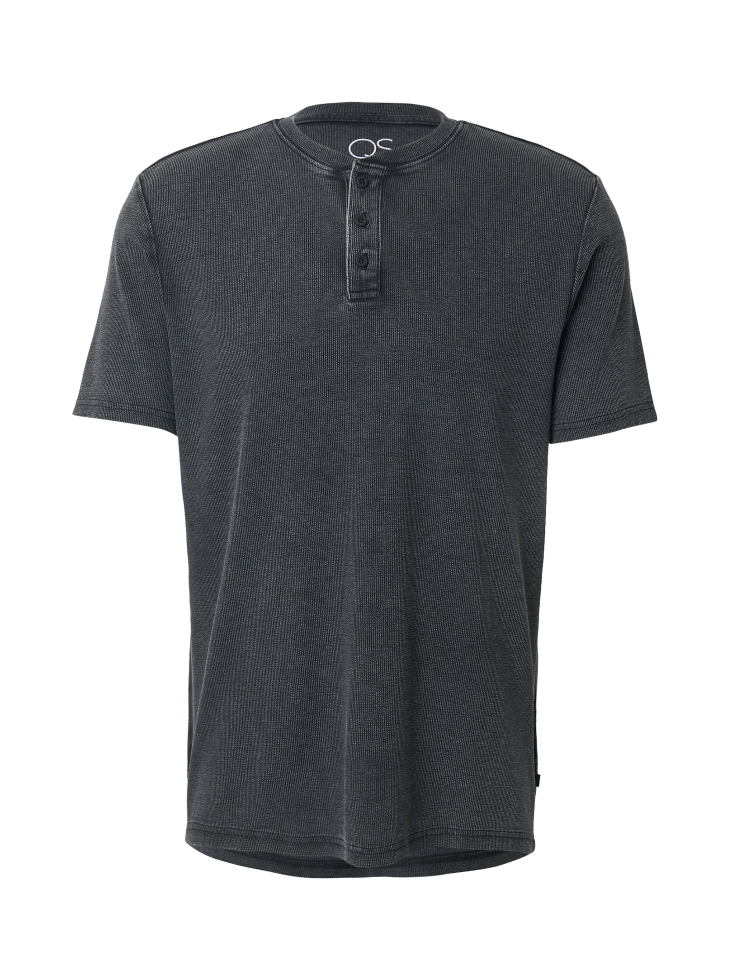 QS Majica | črna barva: sprednja stran