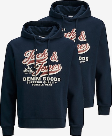 JACK & JONES Sweatshirt 'Logo' in Blau: Vorderseite