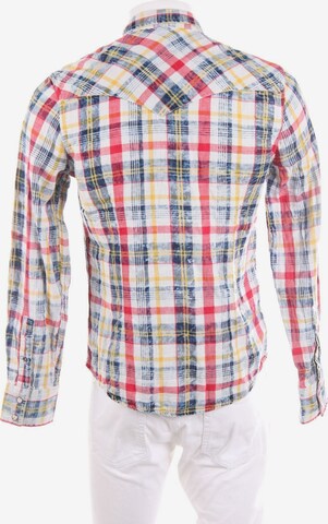 SMOG Co. Button Up Shirt in S in Blue