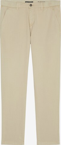 Effilé Pantalon chino 'Osby' Marc O'Polo en beige : devant