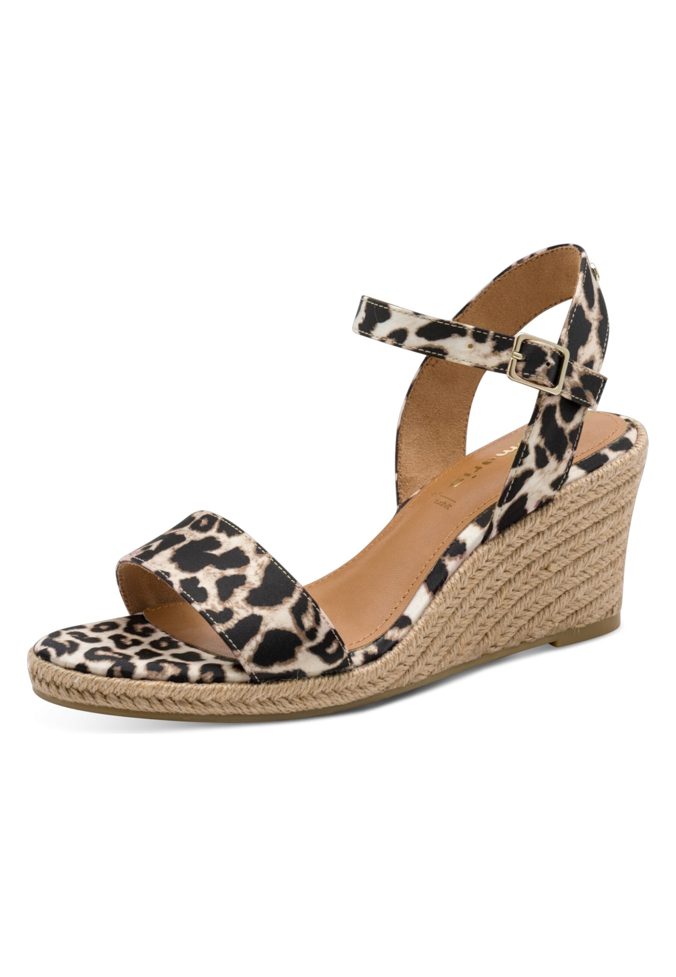 Tamaris Sandaal in Beige: voorkant