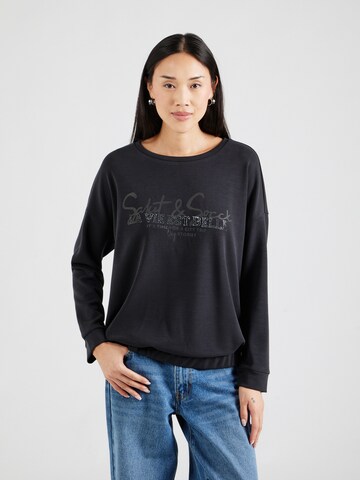 Soccx Sweatshirt in Black: front