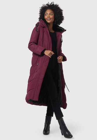 Manteau d’hiver 'Hingucker XIV' NAVAHOO en rouge