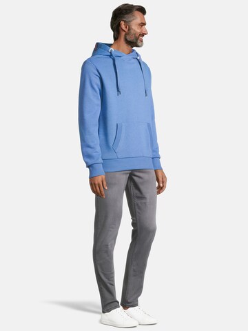 salzhaut Sweatshirt 'Heff' in Blauw