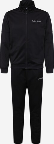 Calvin Klein Sport Jogginganzug in Schwarz: predná strana