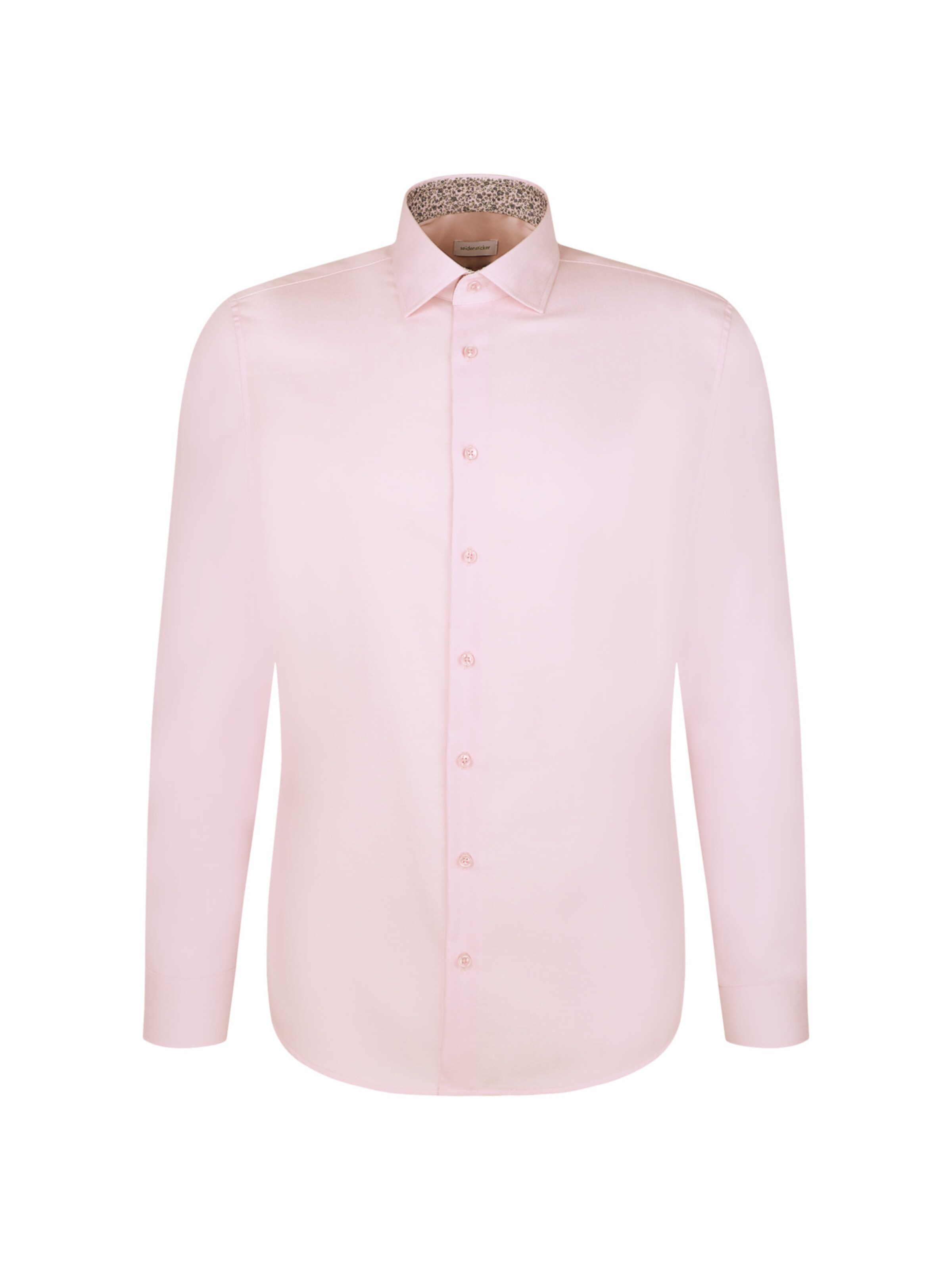 SEIDENSTICKER Slim Fit Hemd 'Smart Classic' in Pink: Vorderseite
