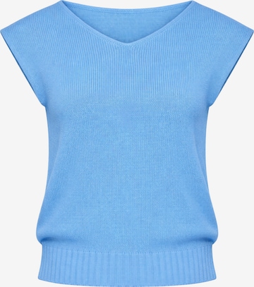 Süel knitwear Knitted top 'Carlos' in Blue: front