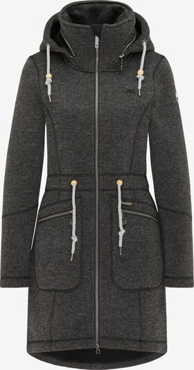 Schmuddelwedda Fleecejacke in basaltgrau, Produktansicht
