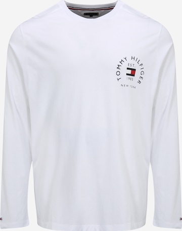 Tommy Hilfiger Big & Tall Shirt in White: front