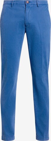 Boggi Milano Slimfit Kalhoty – modrá: přední strana