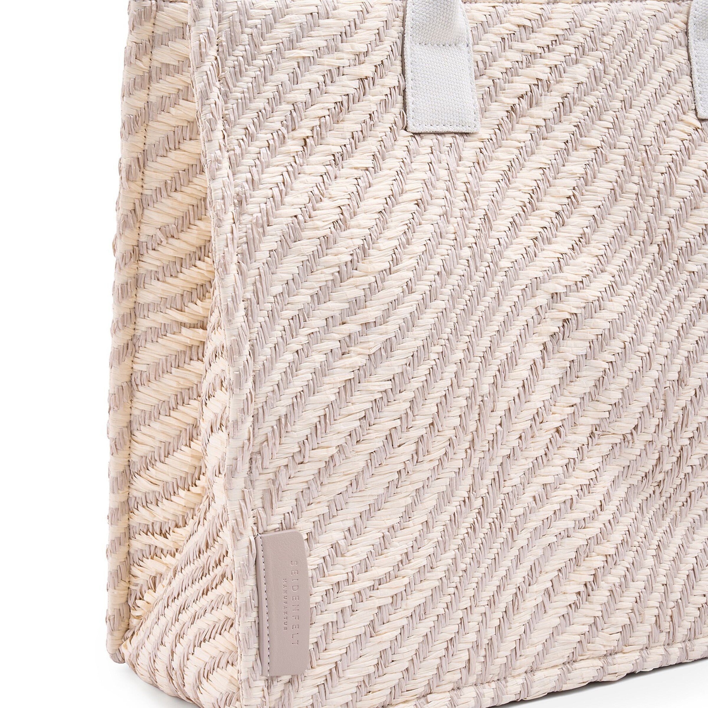 Cabas 'Hulu' Seidenfelt en beige