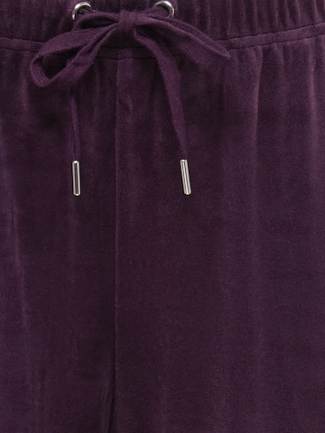ONLY - Regular Calças 'ONLREBEL' em roxo