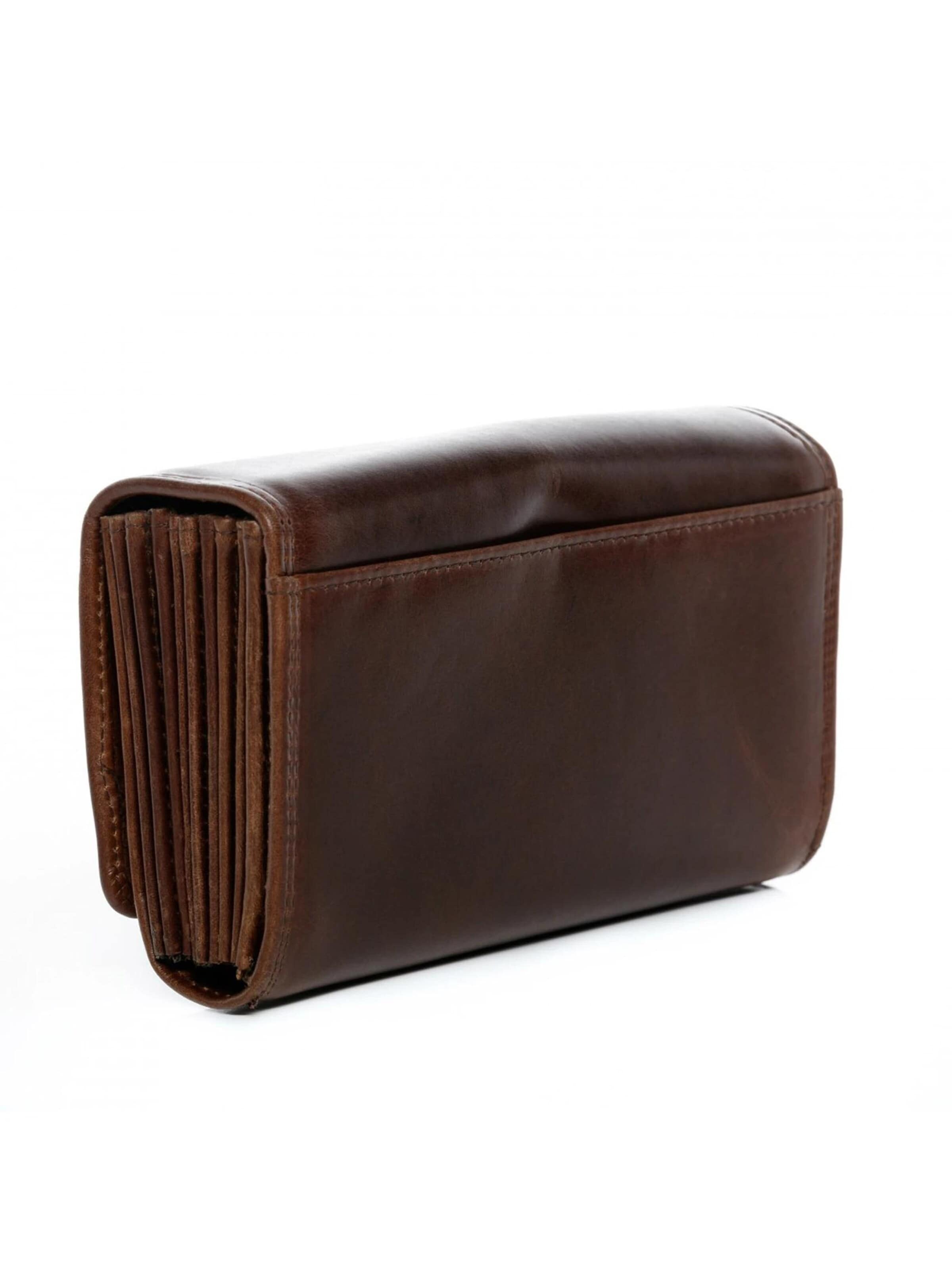 SID & VAIN Fanny Pack 'Kellner-Geldbörse & Holster ABERDEEN' in Brown