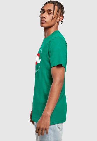 T-Shirt 'Fathers Day - Best Dad' Merchcode en vert